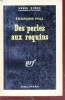 Des perles aux requins collection série noire n°886. François Poli