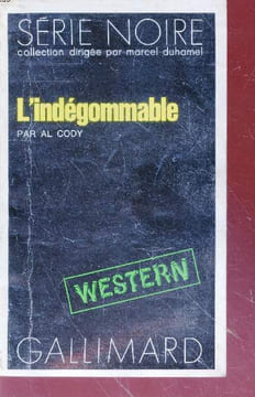 L'indégommable collection série noire n°1675. Al Cody
