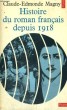 HISTOIRE DU ROMAN FRANCAIS DEPUIS 1918 - Collection Points n°23. MAGNY Claude Edmonde