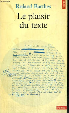 LE PLAISIR DU TEXTE - Collection Points n°135. BARTHES Roland