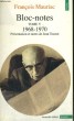 BLOC-NOTES TOME V: 1968-1970 - Collection Points n°273. MAURIAC François