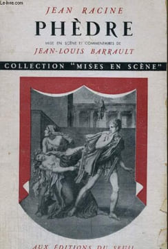 "PHEDRE - Collection ""Mises en scène""". RACINE Jean