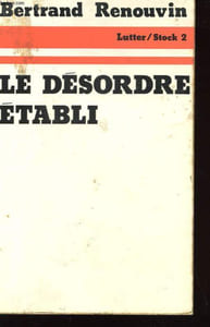 LE DESORDRE ETABLI