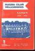 LE RUGBY CLUB VILLENAVAIS - DIVISION D'HONNEUR - SAISON 1982/1983. COMITE COTE-D'ARGENT