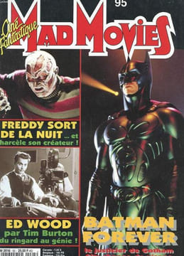 REVUE - CINE MAD MOVIES - MAI 1995 - ED WOOD - FREDDY - BATMAN FOREVER. COLLECTIF