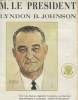M. LE PRESIDENT LYNDON B. JOHNSON. COLLECTIF