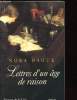 LETTRES D'UN AGE DE RAISON. NORA HAGUE