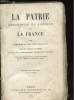 LA PATRIE - DESCRIPTION ET HISTOIRE DE LA FRANCE. T. H. BARRAU