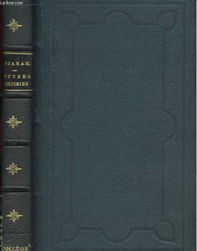 OEUVRES CHOISIES DE A. -F. OZANAM. A. -F. OZANAM