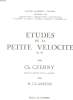 ETUDES DE LA PETITE VELOCITE OP.636. CH. CZERNY