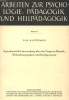 EXPERIMENTELLE UNTERSUCHUNG &Uuml;BER DAS TEMPO IN MOTORIK, WAHRNEHMUNGSAKTEN. PAUL B. R&Uuml;TTIMANN
