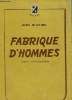 FABRIQUES D'HOMMES. JEAN BUCLINE