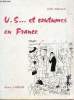 U.S... ET COUTUMES EN FRANCE. JEAN FOURTON