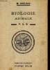 BIOLOGIE ANIMALE P.C.B. M. ABELOOS