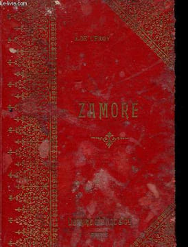 ZAMORE histoire d'un grand singe.. A. DE CERGY
