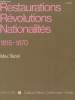 RESTAURATIONS REVOLUTIONS NATIONALITES 1815-1870 - 3ème édition. MAX TACEL
