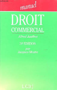 MANUEL DROIT COMMERCIAL 20ème édition