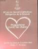 PROGRAMME LIVRET DE CHANTS - 60 du Secours Catholique Délégation de la Gironde. COLLECTIF