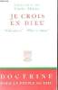 "QUELQUES JEUNES AVEC CHARLES MOLETTE : Je crois Dieu ""celui qui est"" ""Dieu est Amour""". COLLECTIF