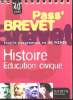 40 FICHES PASS'BREVET - HISTOIRE EDUCATION CIVIQUE. RICHARD BASNIER