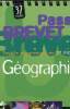 PASS BREVET - GEOGRAPHIE. COLLECTIF