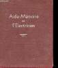 AIDE MEMOIRE DE L'ELECTRICIEN. COLLECTIF