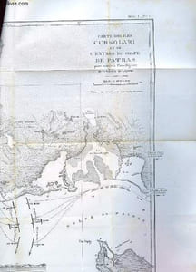 OUVRAGE DE 6 CARTES ET 2 TABLEAUX / TOME II n°1 au n°8 : tableaux de formation en ordre de combat de la flotte chrétienne et de la flotte ottomane