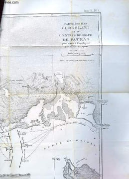 OUVRAGE DE 6 CARTES ET 2 TABLEAUX / TOME II n°1 au n°8 : tableaux de formation en ordre de combat de la flotte chrétienne et de la flotte ottomane. ...