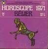 LE BELIER horoscope psychologique et prévisionnel 1971 (21 mars au 20 avril). G.L. DRICOT
