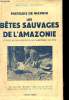 LES BÊTES SAUVAGES DE L'AMAZONIE et autres régions de l'Amérique du Sud. MARQUIS DE WAVRIN