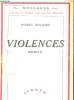 VIOLENCES.. MOLAINE PIERRE
