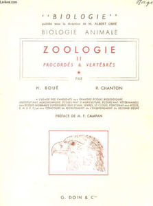 ZOOLOGIE II PROCORDES ET VERTEBRES FASCICULE 1