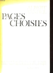 PAGES CHOISIES TEXTE REUNIS PAR LES AMIS DE A. VANDEL A L'OCCASION DE SON JUBILE SCIENTIFIQUE