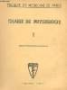 CHAIRE DE PHYSIOLOGIE N° 1 NEUROPHYSIOLOGIE GENERALE. ANONYME