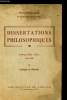 DISSERTATIONS PHILOSOPHIQUES. CINQUIEME SERIE. 1950-1955. II LOGIQUE ET MORALE. FOULQUIE PAUL ET AUTRES