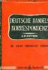 DEUTSCHE HANDELSKORRESPONDENZ. RAUTER J.
