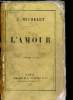 L'AMOUR. 7EME EDITION. MICHELET J.