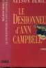 LE DESHONNEUR D'ANN CAMBELL. DEMILLE NELSON