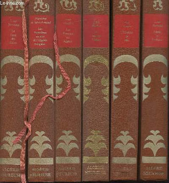 L'ALGERIE HEUREUSE (15 volumes). Manque le volume 8 ( Histoire de l'Algérie Française Tome).. Randau Robert