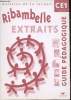 Ribambelle - CE1 - Cycle 2 - Guide pédagogique - Maîtrise de la langue -. Collectif