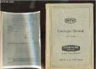 Catalogue Général de physique- Partie I - et Parti III -. Phywe
