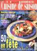 Cuisine de saison n°31 - 50 recettes en fêtes - Décembre-Janvier 1999. Collectif