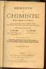 Mémento du chimiste - (ancien agenda du chimiste) - recueil de tables et de documents divers indispensables aux laboratoires officiels et industriels. ...