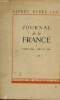 Journal de la France . Mars 1939 - Juillet 1940. Fabre-Luce Alfred