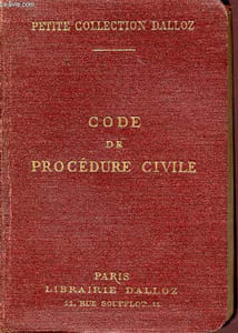 Code de procédure civile - annote d'après la doctrine et la jurisprudence - Collection petite collection Dalloz - 25ème édition revue corrigée et augmentée