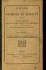 Choix de sermons de Bossuet -(1653-1691) - Edition critique- Publiée sur les manuscrits autographes de la bibliothèque nationale ou sur les éditions ...