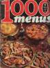 1000 menus n°6. Collectif