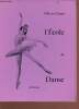 Plaquette programme école de danse ville de cenon 1985-1986. Collectif