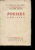 A l'enseigne des muses - poesies choisies. Hugo Victor