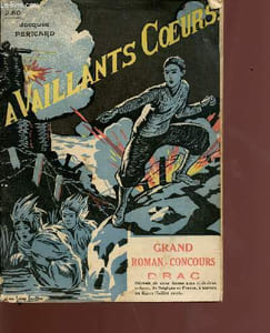 A vaillants coeurs - Collection grand romans coucours DRAC